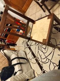 Sedie in legno impagliate