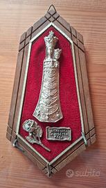 Madonnina in peltro da appendere 