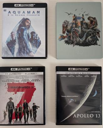 Bluray 4k UltraHD - Singoli o Kit