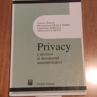 PRIVACY E ACCESSO AI DOCUMENTI AMMINISTRATIVI- Ita