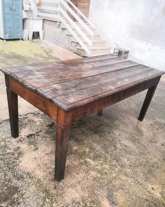 tavolo cucina anni. 50  castagno cell 3760746302 