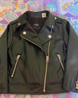 Giubbino bambino in similpelle Zara