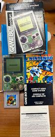 Console Nintendo Game Boy Pocket Trasparente