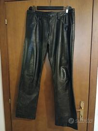 Pantaloni in pelle taglia 56