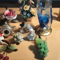 oggetti vintage in vetro e porcellana 