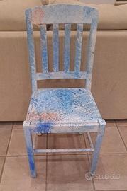 Sedia Dipinta a Mano