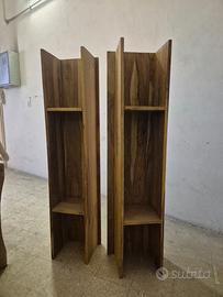 Mensole in stile rustico in vero legno