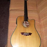 Washburn D46SCE chitarra acustica amplificata