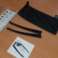 Oakley Stecche Crossrance Nere con Astuccio per Oc