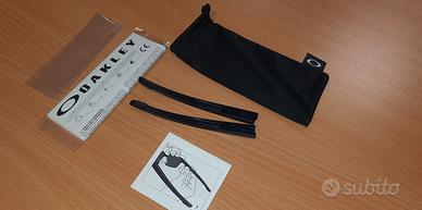 Oakley Stecche Crossrance Nere con Astuccio per Oc