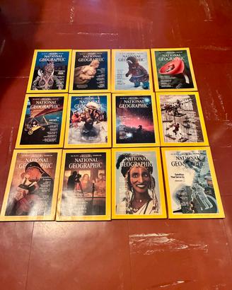National Geographic anni 1983/4/5/6/7 completi