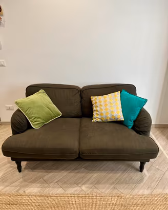 Divano 2 posti grigio