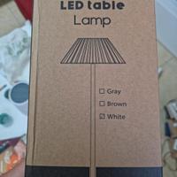 Lampada da Tavolo GGII Senza Fili Batteria Bianca