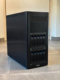 SERVER NAS STORAGE XEON 16GB NVME 10 DISCHI