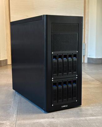 SERVER NAS STORAGE XEON 16GB NVME 10 DISCHI