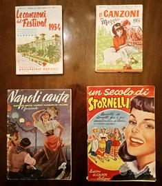 Libretti messaggerie musicali testi canzoni 50 60