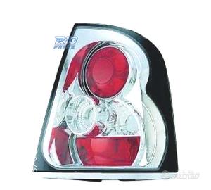 FANALI SKODA OCTAVIA 00-04 FONDO CROMATO