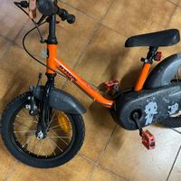 Bici Btwin 14” dechatlon-bambino 3-5 anni