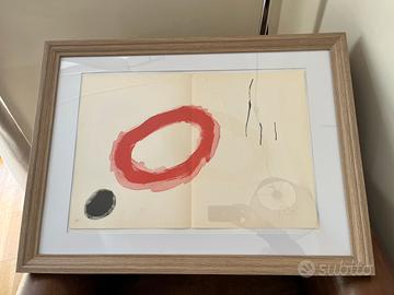 Originale litografia Joan Mirò 1961