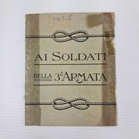 Serie di 12 cartoline “Ai Soldati della 3ª Armata”