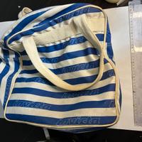 Borsa da viaggio INVICTA ORIGINALE VINTAGE bianca
