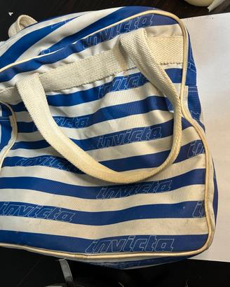 Borsa da viaggio INVICTA ORIGINALE VINTAGE bianca