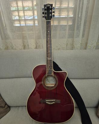 Chitarra acustica elettrica 