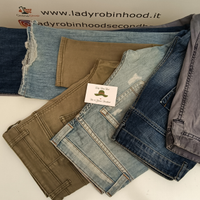 PANTALONI JEANS UOMO FIRMATI tg 48/50 LOTTO 4 pz