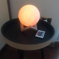 Lampada Luna multicolore