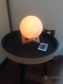 Lampada Luna multicolore