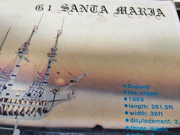 scatola modellismo rara G1 Santa maria