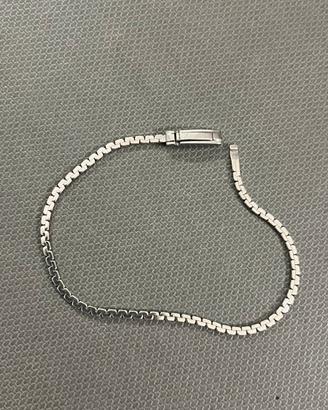 Bracciale maglia morbida Element Donna Oro
