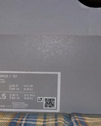 Scarpe Nike Air Force 1 ‘07  eur 44