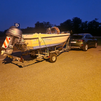 Carrello barca revisonato 600kg