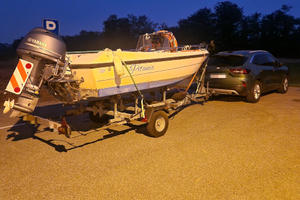 Carrello barca revisonato 600kg