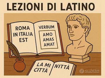 Insegnante per lezioni di Latino e Italiano