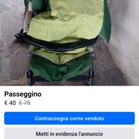 passeggino in buone condizioni come da foto 