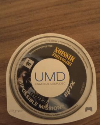 Gioco IMPOSSIBLE MISSION per PSP