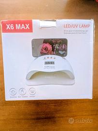 Lampada UV LED per unghie Sun X6 Max con scatola