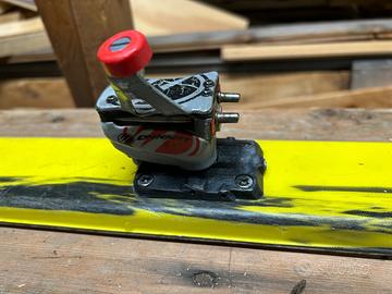 attacco da sci alpinismo parte posteriore