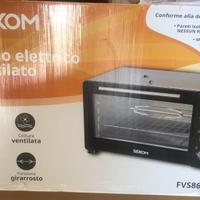 Forno elettrico portatile e ventilato