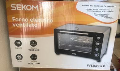 Forno elettrico portatile e ventilato