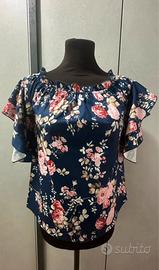 🦋Bluse shein maniche corte floreale M 🦋