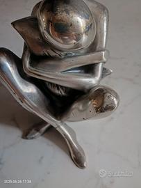 Scultura ottaviani in argento