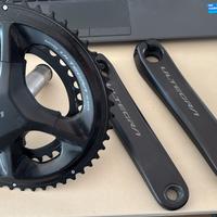 Guarnitura ultegra nuova + pedivella
