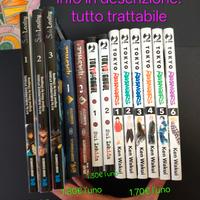 Solo leveling, Tokyo Revengers, Mashle, manga