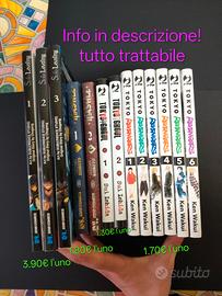 Solo leveling, Tokyo Revengers, Mashle, manga