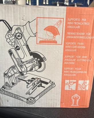 Supporto per mini-troncatrice angolare