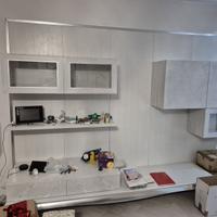 Parete Attrezzata in Legno Frassino