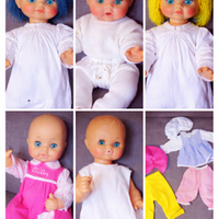 5 Bambole Furga e vestiti